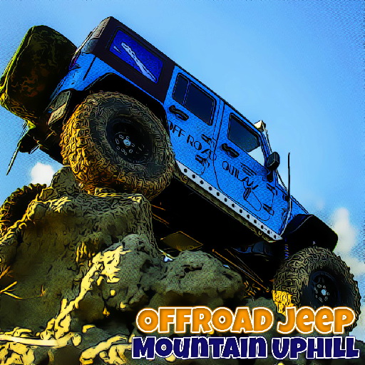 Offroad Jeep Mountain Uphill