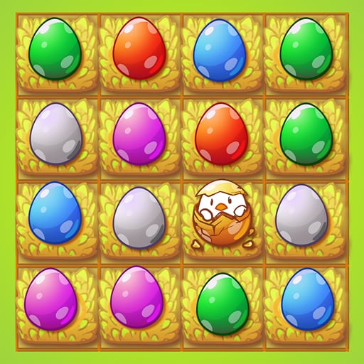 Egg Farm Merge Puzzle